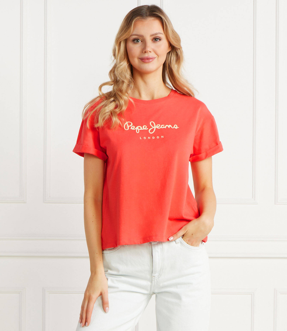 Футболка HELGA Pepe Jeans London - красный(PL505761)