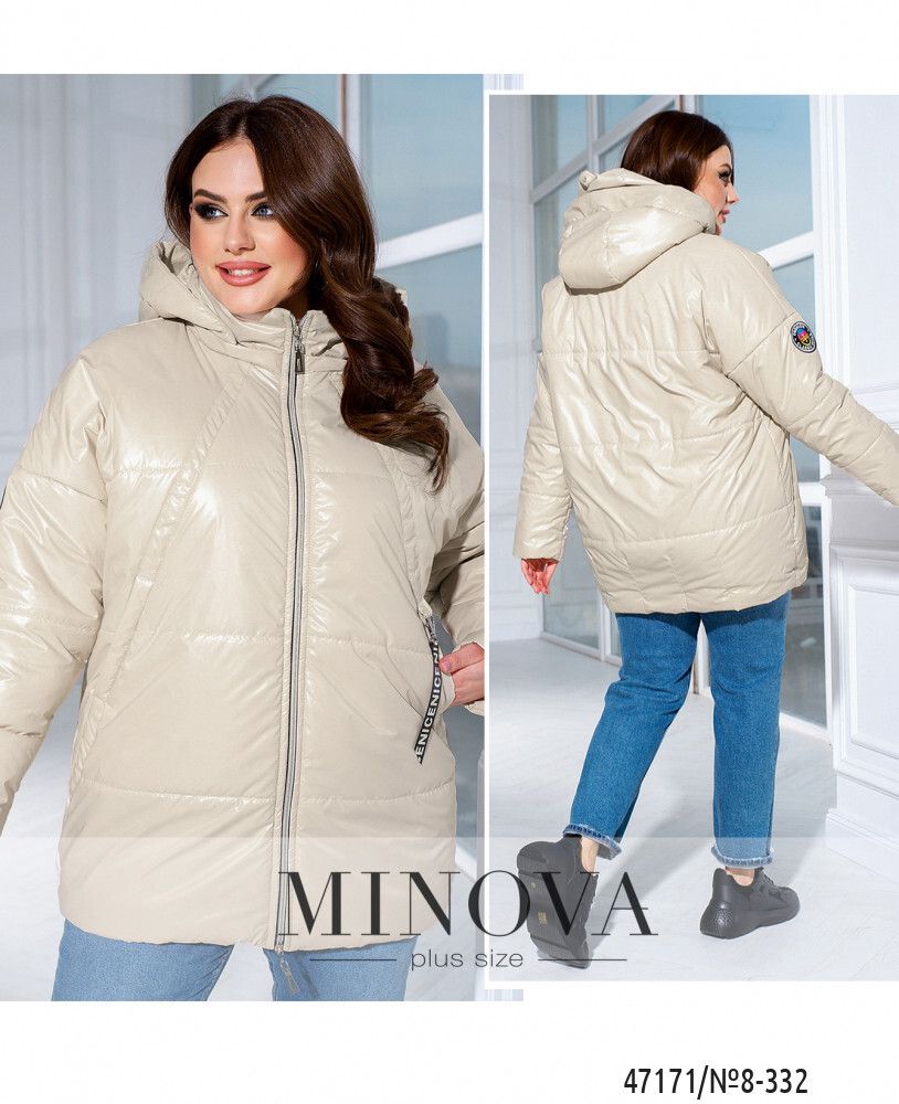 Куртка 8-332-бежевый Minova Куртка 8-332-бежевый Minova