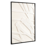 Панно декоративное с эффектом 3d minimalism, с черной рамой, 70х100 см