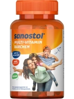 Sanostol мультивитамины в виде мишек, 60 шт, 120 г.