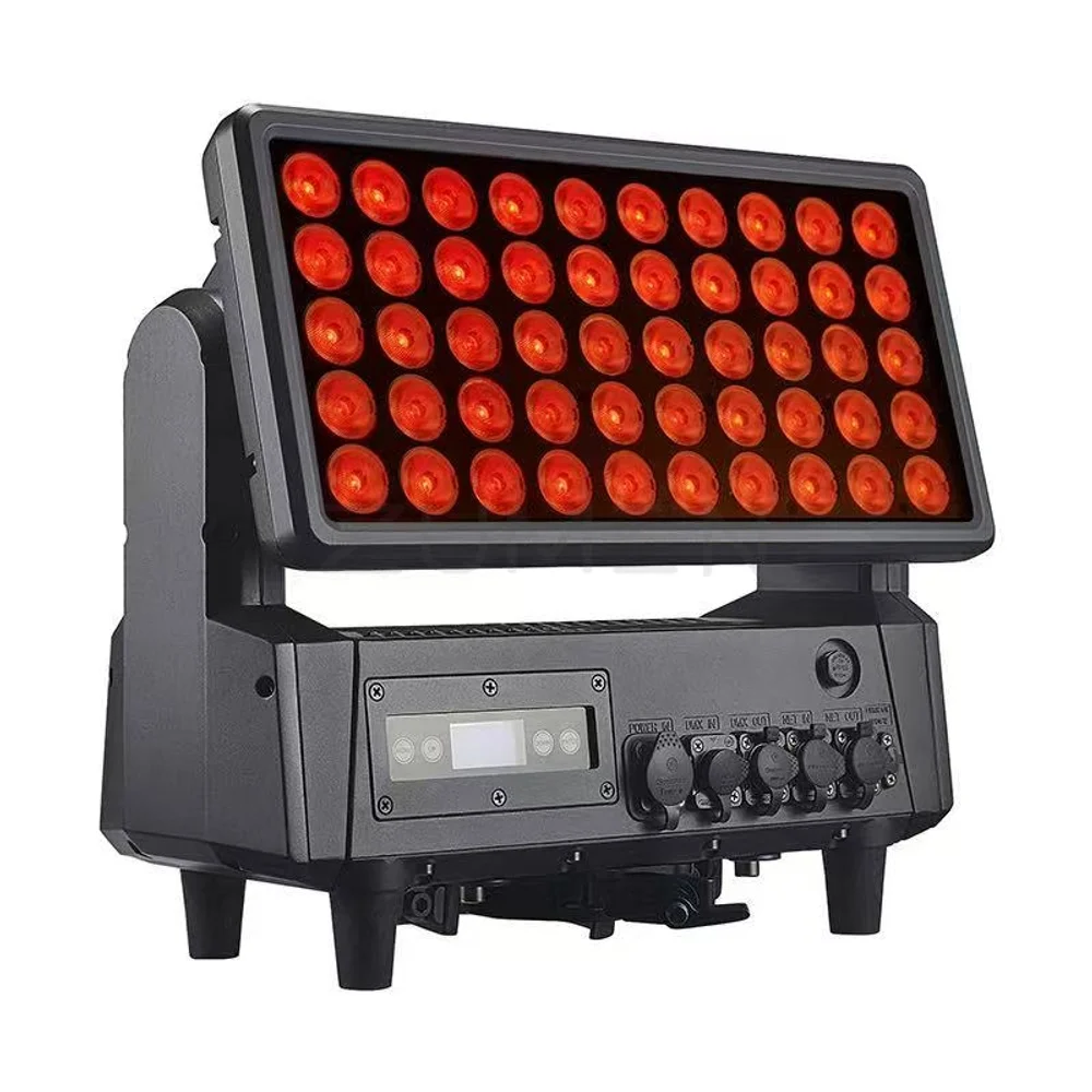 MW2500-IP — подвижный Wash 50×20 Вт RGBL с DMX Frost и оптикой 25°/45° IP65