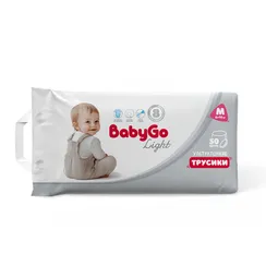 Трусики BabyGo ультратонкие 3 (6-11) 50 шт.