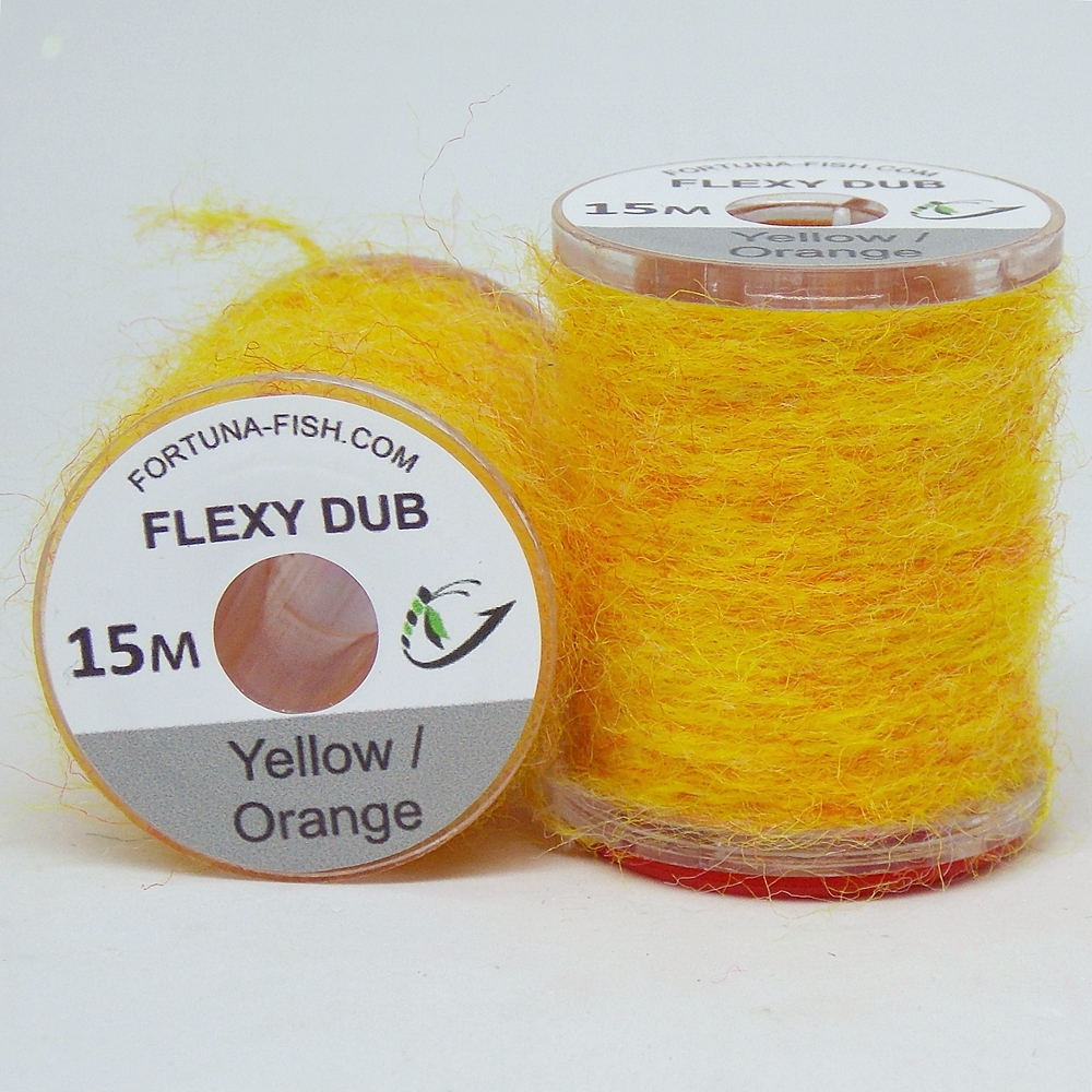 Fortuna-Fish Эластичная даббинговая нить Flexy Dub (15 м.)
