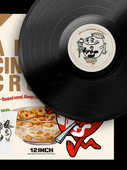 Альбом YVES - APPLE CINNAMON CRUNCH 12-INCH BLACK VINYL