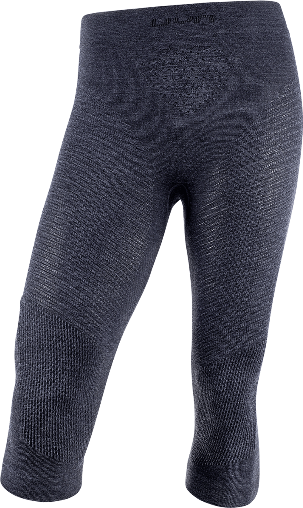 UYN брюки муж. термобелье 3/4  MAN FUSYON CASHMERE UW PANTS MEDIUM J247 Grey Rock/Black
