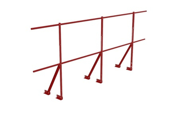 Кровельное ограждение Fachmann KO/ECO/1200-2-3000 Фальцевый крепеж RAL