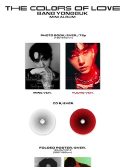 Альбом BANG YONGGUK - THE COLORS OF LOVE 2nd Mini Album RANDOM Version