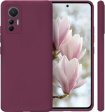 Мягкий Soft Touch чехол из силикона для XIAOMI 12 LITE (не REDMI NOTE!) с бархатной подкладкой