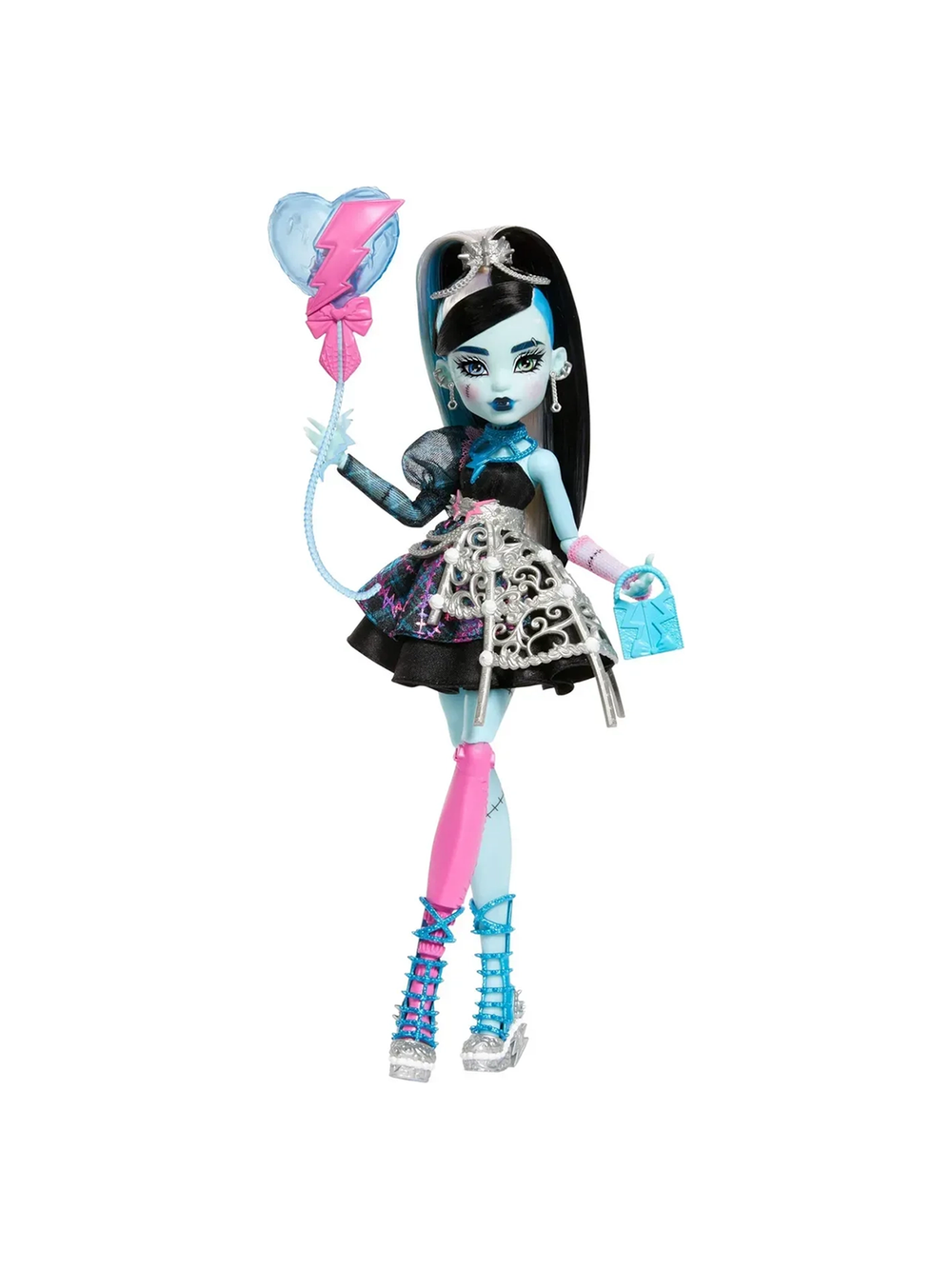 Кукла Монстер Хай Фрэнки Штейн День Рождение JBG75 Monster High Frankie Stein шарнирная 6+