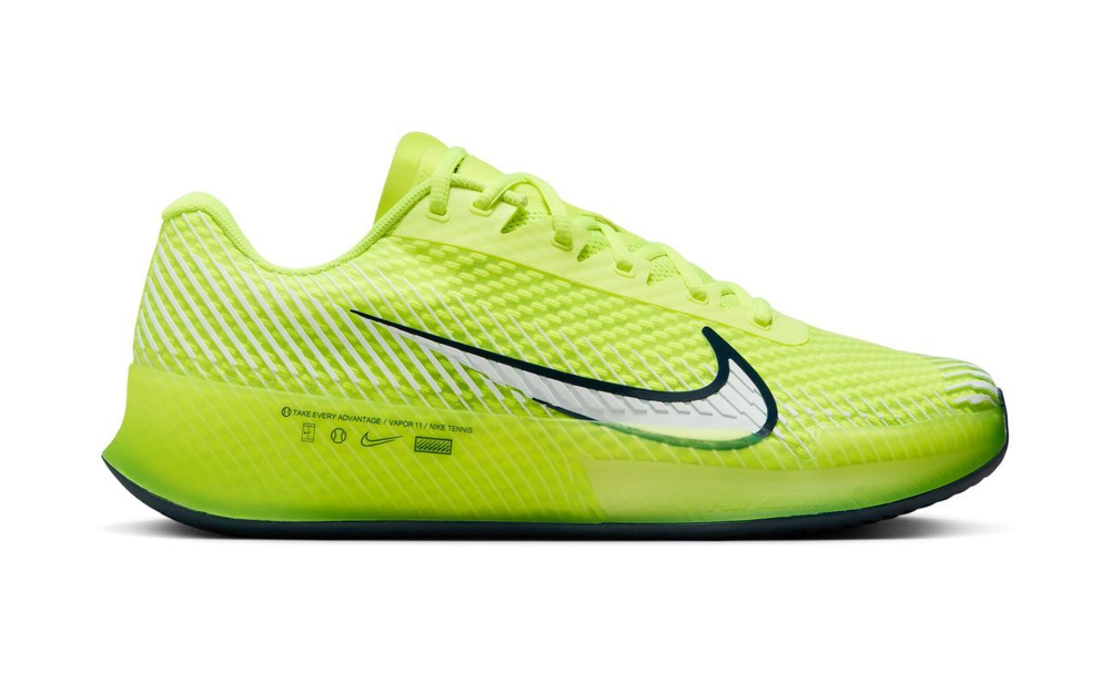Мужские кроссовки теннисные Nike Zoom Vapor 11 Clay - зеленый
