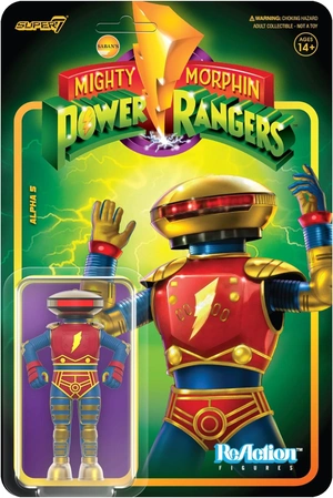Фигурка Super7 - Mighty Morphin' Power Rangers: Alpha 5 (W4)
