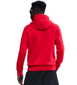 Куртка теннисная Nike Club Fleece Pullover - university red/university red/white