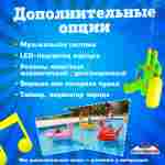 Электрическая бамперная лодка «Коровка» XL, взрослая на часовом механизме