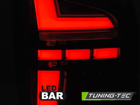 Задние фонари LED BAR BLACK SMOKE SEQ для VW T6/T6.1