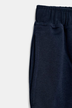 ZARA БАЗОВЫЕ БРЮКИ ИЗ МЯГКОЙ ТКАНИ, МОРСКОЙ СИНИЙ