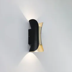 Настенный светильник уличный Alba A6405AL-2BK Arte Lamp