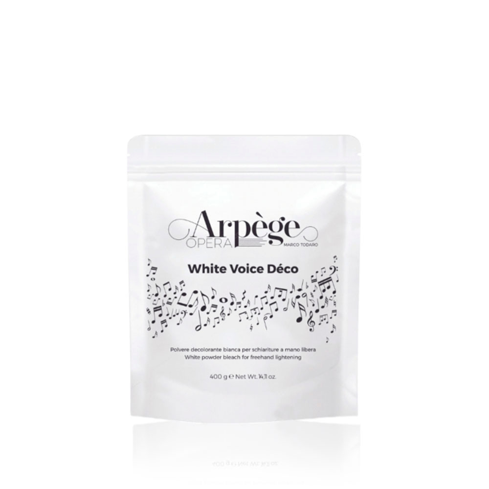 Белый порошок для открытых техник осветления до 7 тонов Emsibeth Arpege Opera White Soul Deco