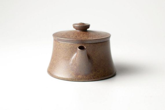 Чайник Агаровый Колокол Цзы Ни, исинская глина, 95 мл.
