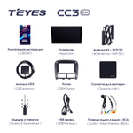 Teyes CC3 2K 9"для Lexus LS 430 2000-2006