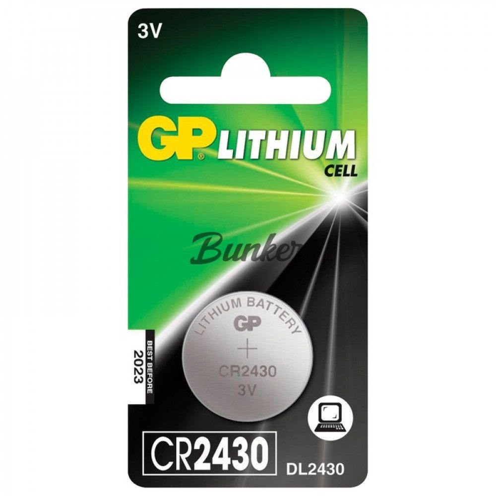 Элем.пит. CR2430-1BL GP Элем.пит. CR2430-1BL GP
