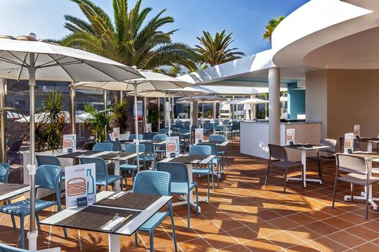Стул пластиковый Bora Bistrot цвет голубой