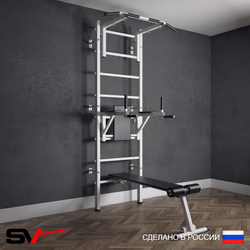 Шведская стенка Sv Sport (Турник стандарт/Брусья/Скамья)