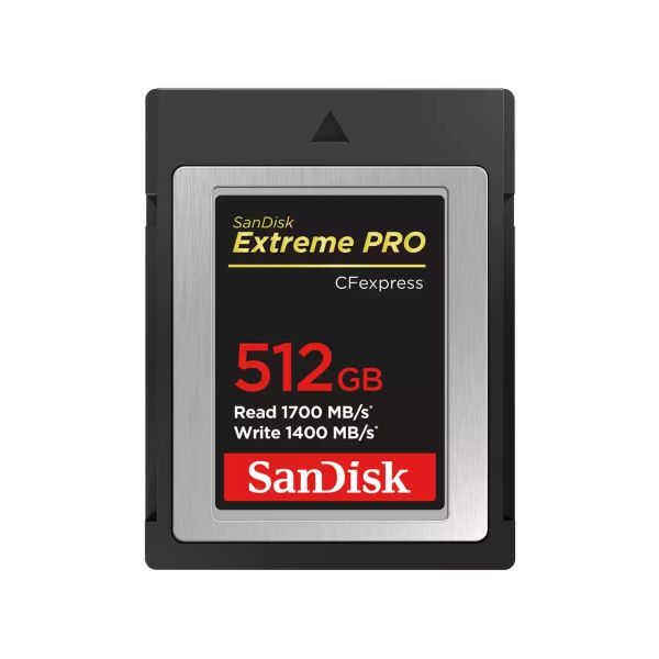 Карта памяти SanDisk Extreme Pro CFexpress Type B 512 ГБ, до 1700/1400 МБ/с (SDCFE-512G-GN4NN)