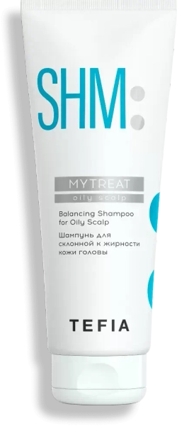 Шампунь для склонной к жирности кожи головы Balancing Shampoo for Oily ScalpTefia MY Mytreat, 250 мл