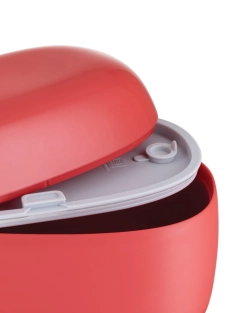 Alessi Ланчбокс 1,25л серый SA02G
