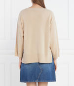 Кашемировый свитер ALCE Weekend MaxMara - бежевый(536601396)