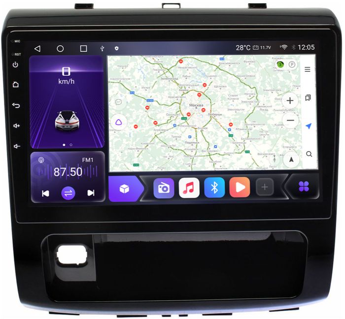 Магнитола для Haval H9 2015-2021 - Kuberg OL-1802-NPQ QLed, Android 12, Быстрая, CarPlay, 4G SIM-слот