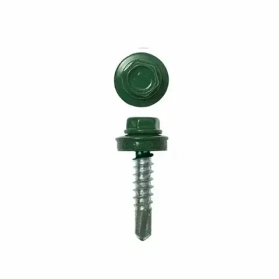 Саморез кровельный Daxmer 5,5х25 RAL 6005