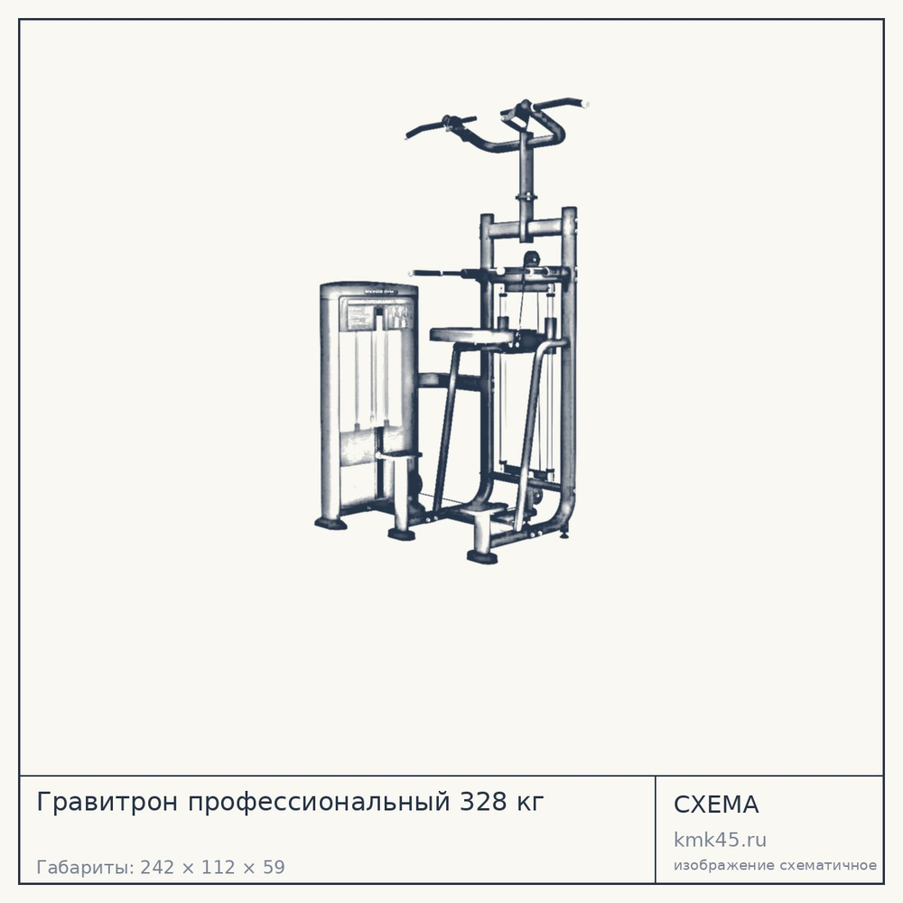 Гравитрон профессиональный 328 кг — от 236 000 ₽