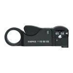 Инструмент для удаления изоляции с коаксиальных кабелей 105 мм Knipex 16 60 05 SB