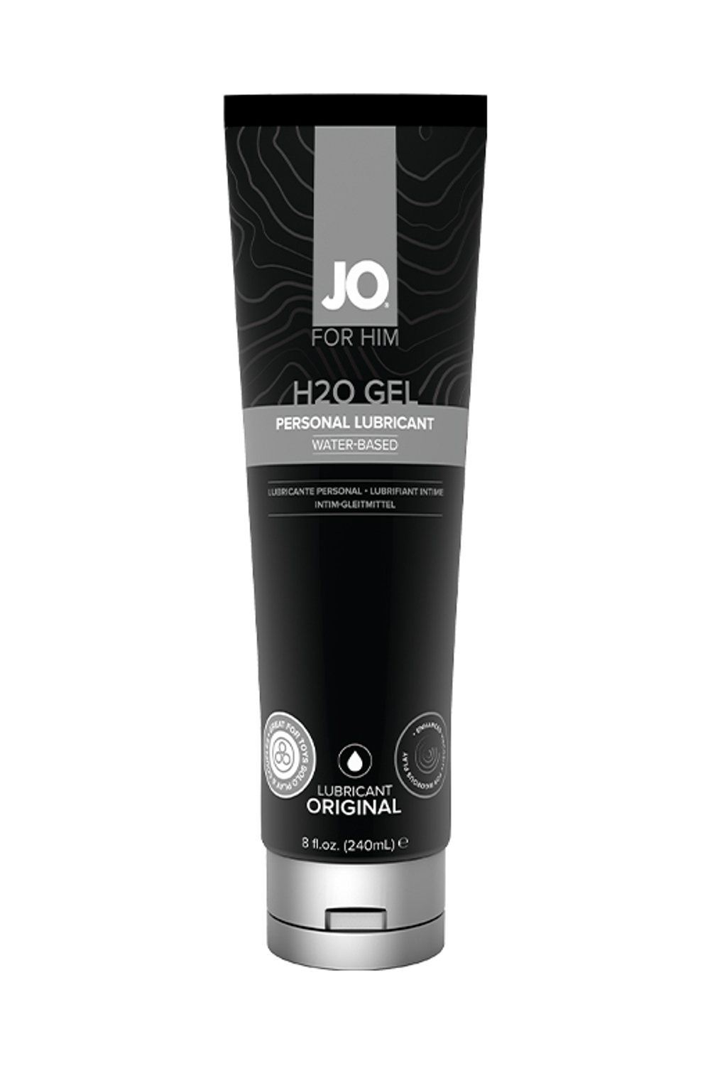 JO H2O GEL FOR HIM - Супер густой лубрикант на водной основе, 240mL