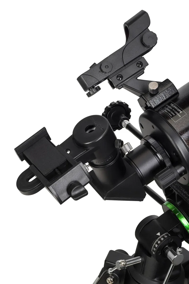 Телескоп Sky-Watcher MAK90 StarQuest EQ1, с коллимационными винтами - крепление и искатель