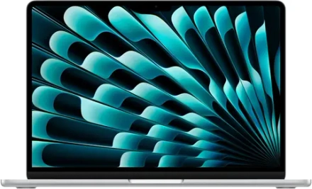 Ноутбук Apple MacBook Air A3240 M4 10 core 24Gb SSD512Gb/10 core GPU 13.6" Liquid Retina (2560x1664) macOS silver WiFi BT Cam (MC654HN/A)