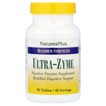 NaturesPlus, Ultra-Zyme®, максимальная эффективность, 90 таблеток