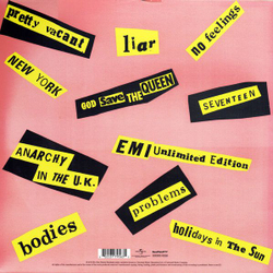 Sex Pistols — Never Mind The Bollocks Here's The Sex Pistols (LP)