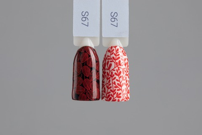 Swanky Stamping Лак для стемпинга S67 красная охра, 6мл