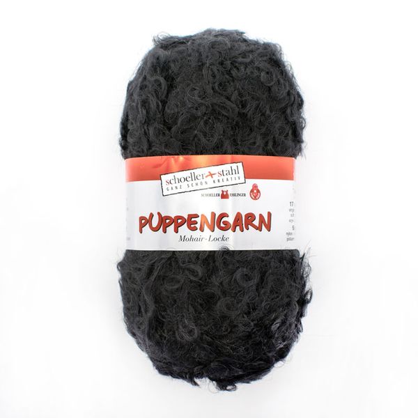 Пряжа Austermann (Аустерманн) Puppengarn / уп.10 мот. по 50 г, 50м, черный