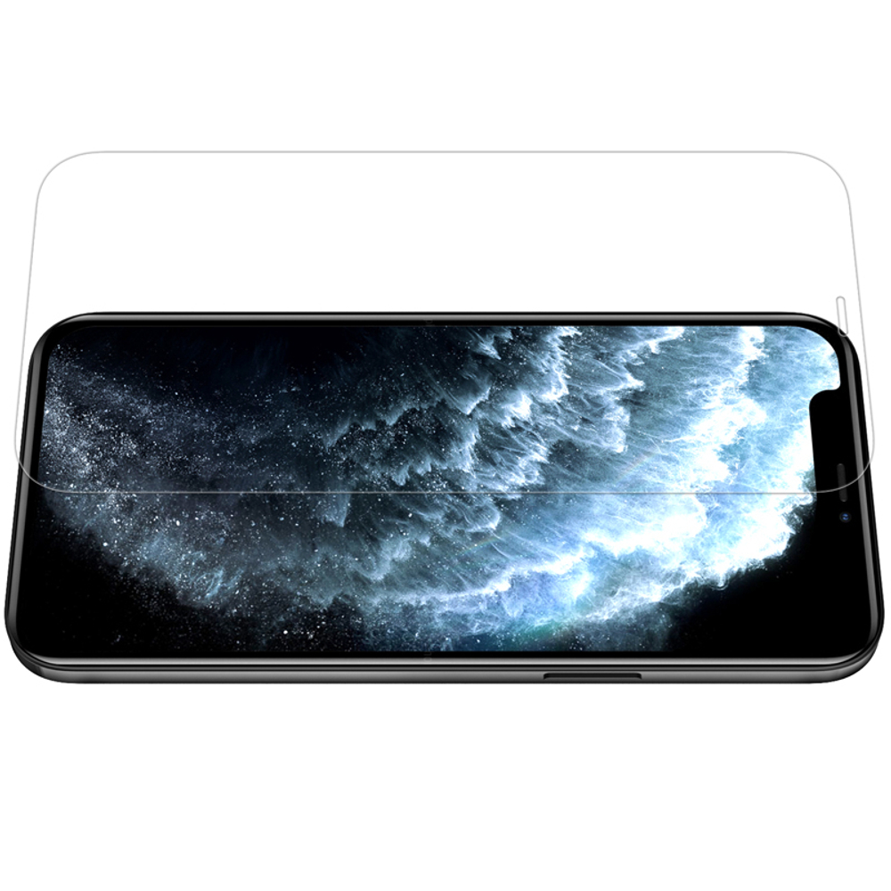 Защитное стекло с прозрачными рамками от Nillkin для iPhone 12 mini, серия H Anti-Explosion Glass Screen Protector