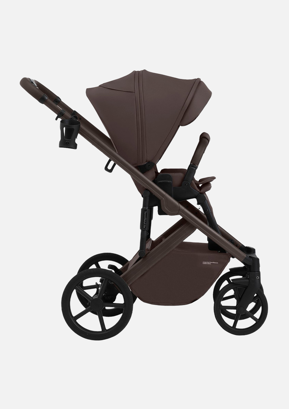 Sweet Baby Коляска 2 в 1 SBL Dolce Chocolate Brown