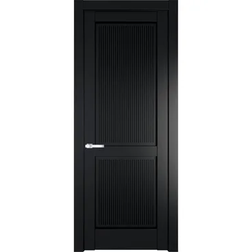 Межкомнатная дверь 2.2.1PM блэк глухая