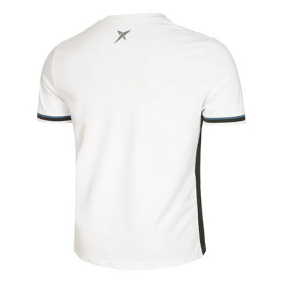Мужское теннисное поло Drop Shot Anacor JMD T-Shirt Men - Black, White