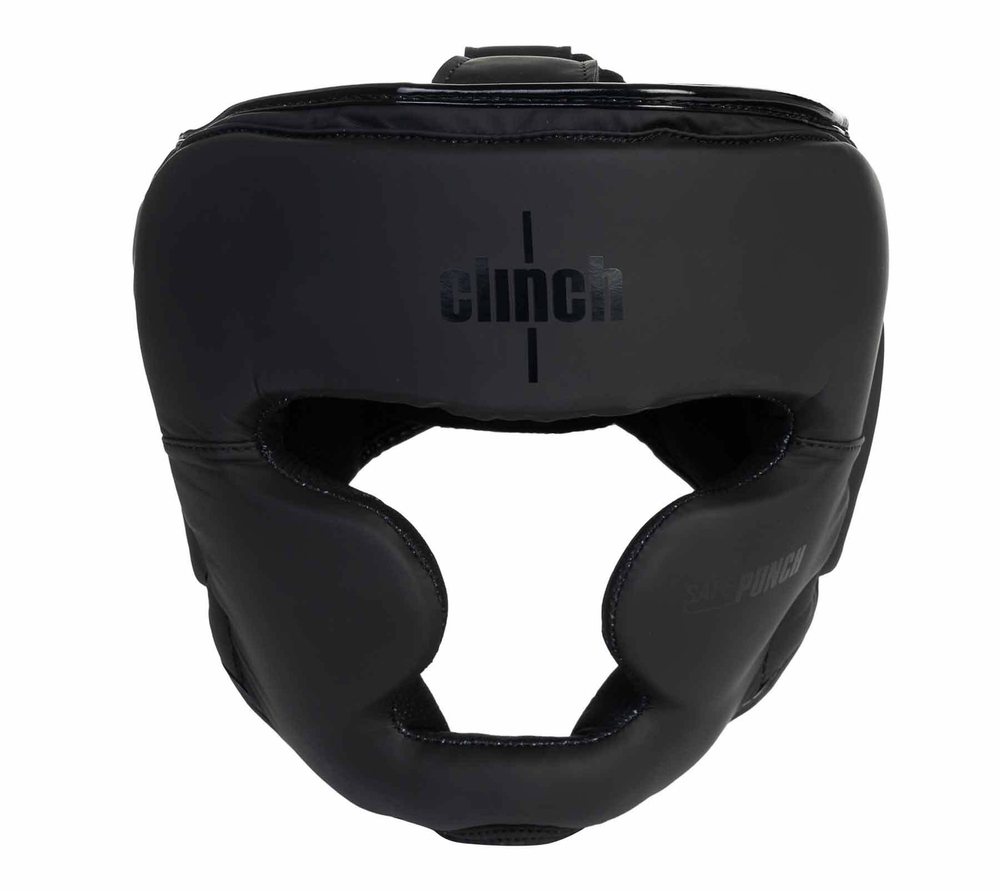 Шлем боксерский Clinch Mist Full Face черный C144