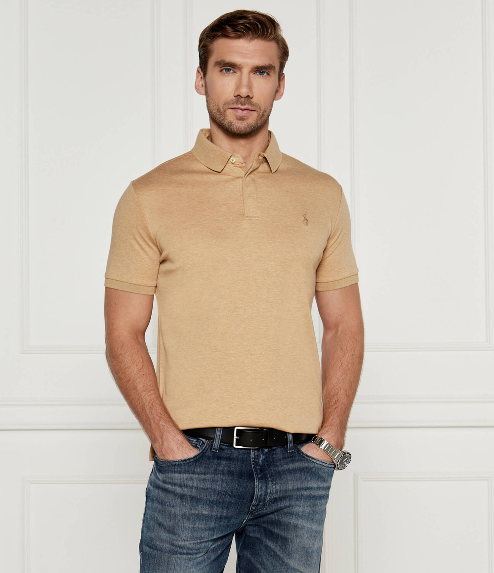 Поло POLO RALPH LAUREN - бежевый(710944808)