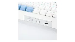 AULA F99 Blue — переключатели режимов и боковой профиль