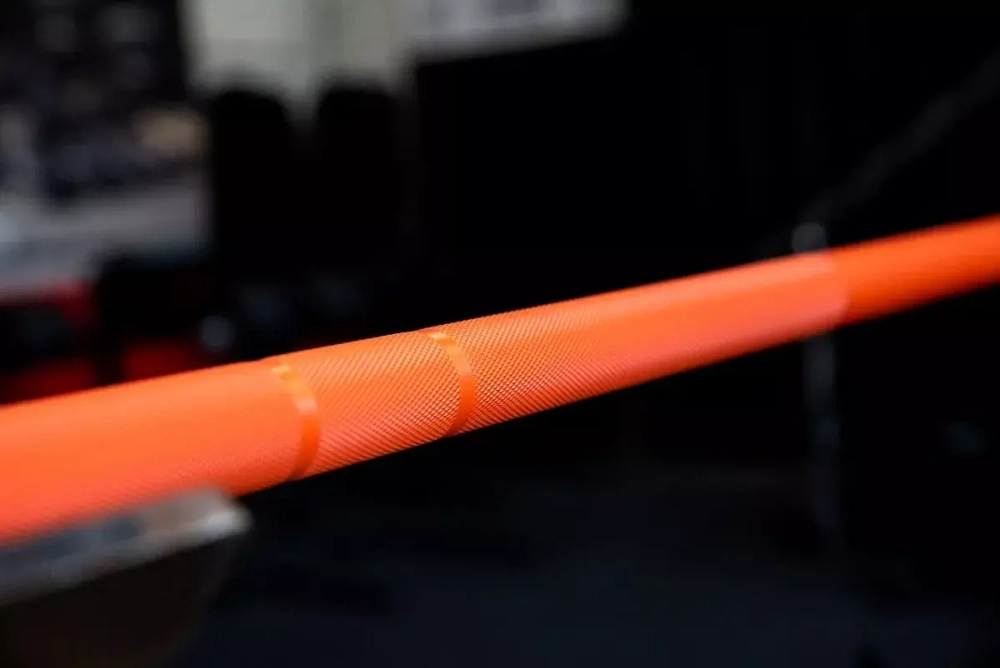 Гриф детский XF-10, ORANGE - CHROME, 10 кг
