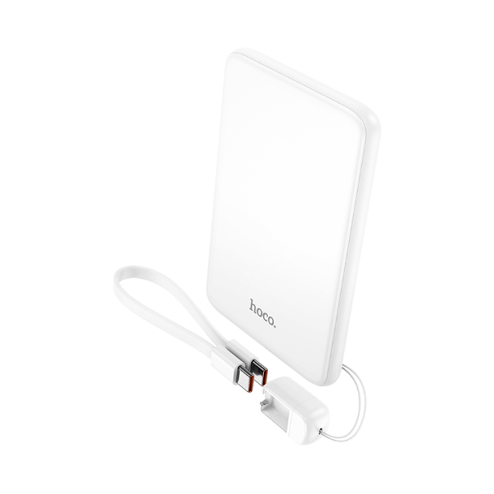 Портативный аккумулятор Hoco J140, Tony, 5000mAh, PD20W, QC3.0, Белый